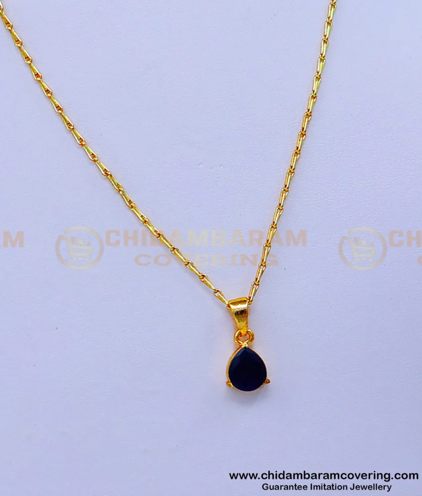 Gold chain with on sale stone locket